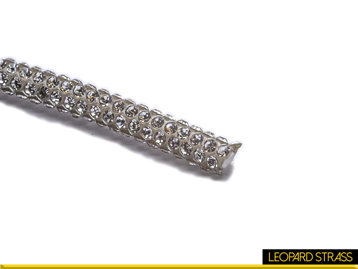 Rhinestone Embellished Rope / Cord : Crystal