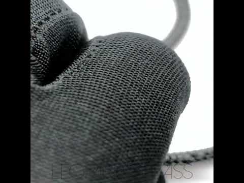 Rhinestone Embellished Rope / Cord : Jet Black