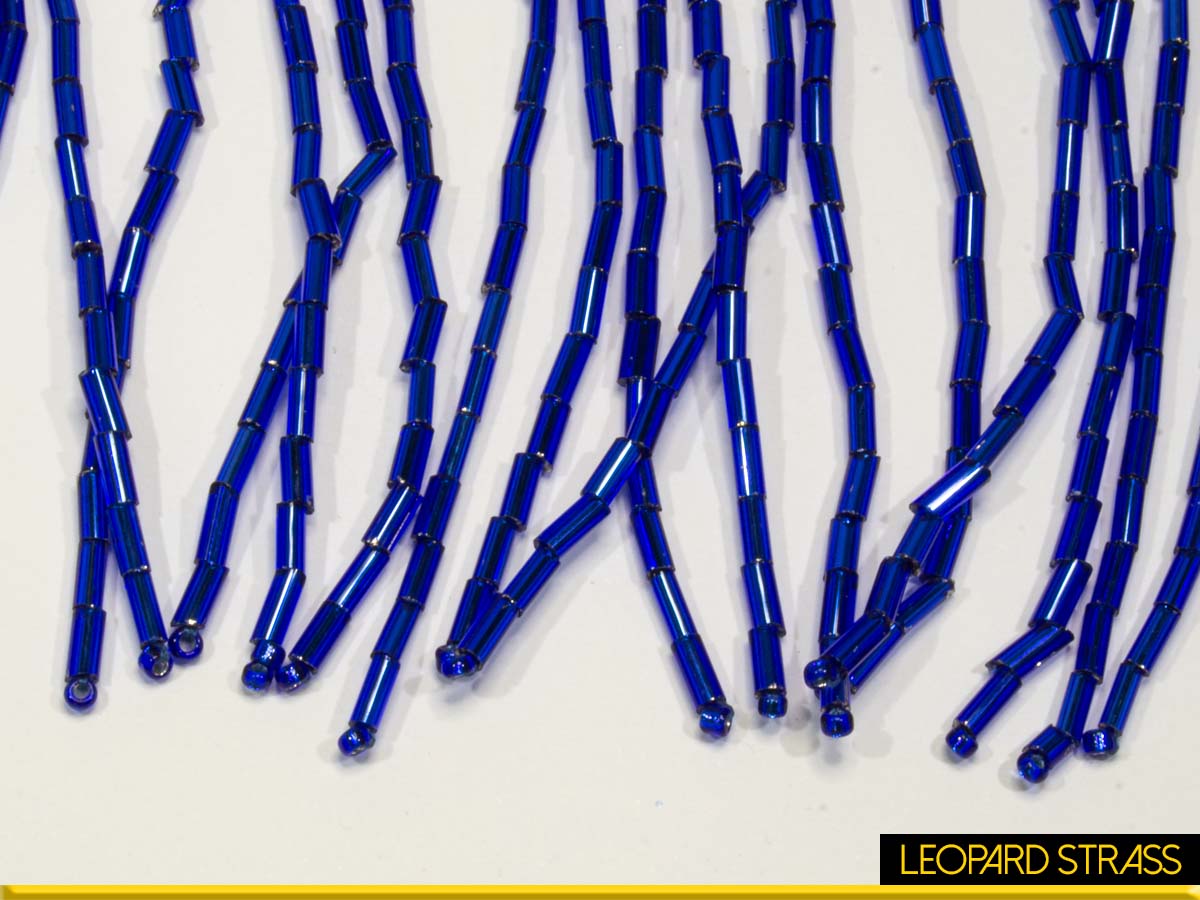 Bead Fringe : Blue