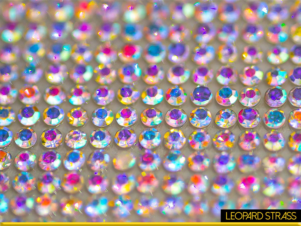 Crystal AB Rhinestone Adhesive Sheet