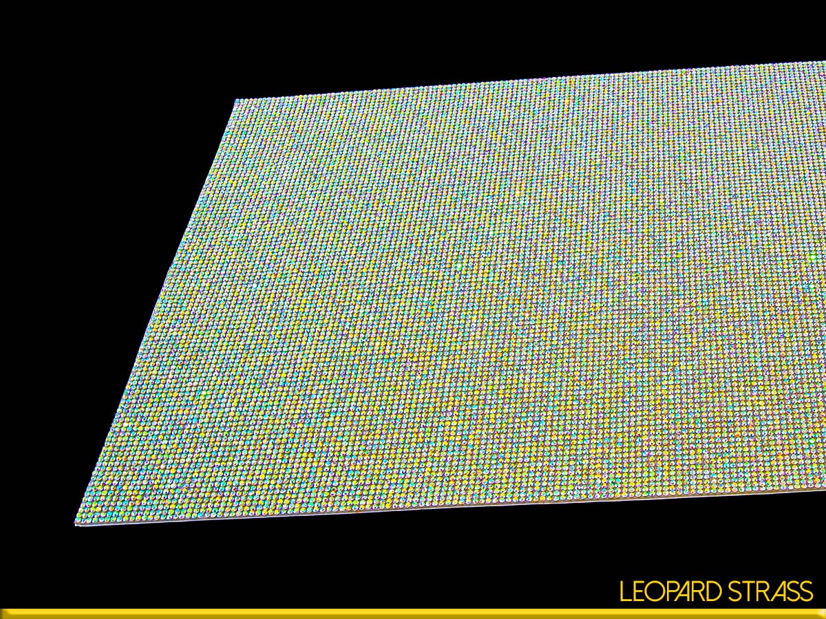 Crystal AB Rhinestone Adhesive Sheet