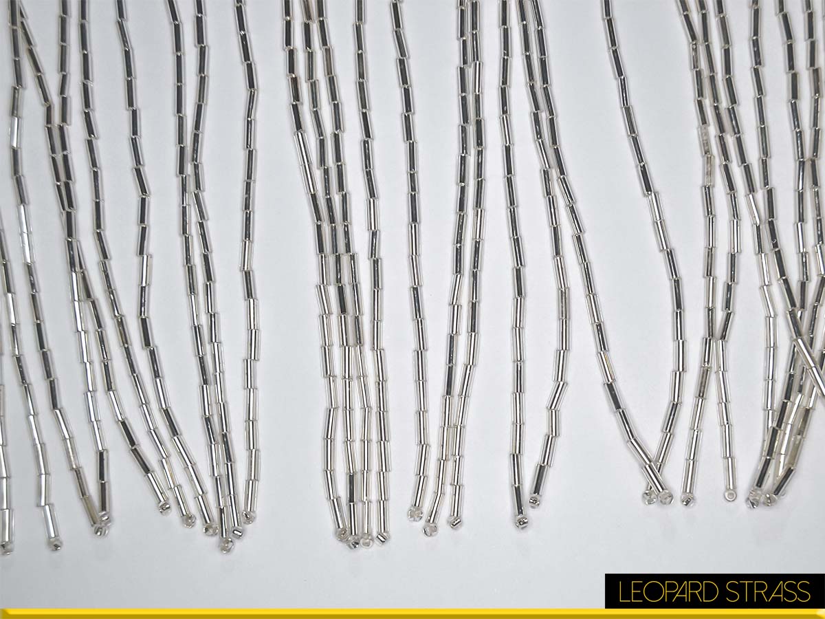 Bead Fringe : Crystal