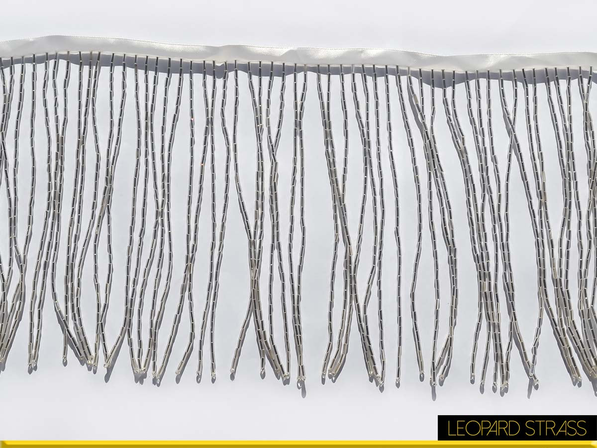 Bead Fringe : Crystal