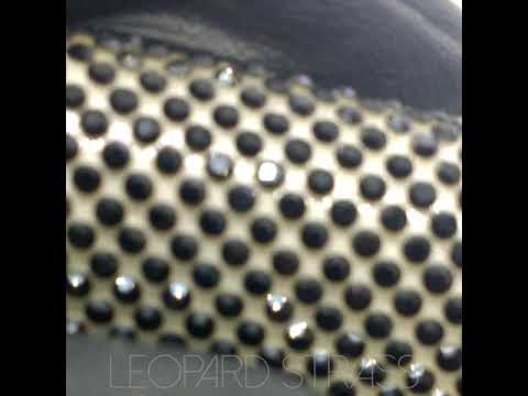 Jet Black Rhinestone Adhesive Sheet