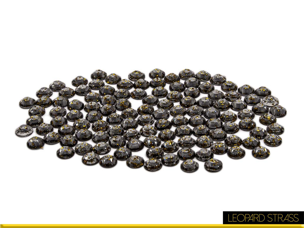 Black Diamond Gold Foil : Transparent Jellystone + Non-Hotfix