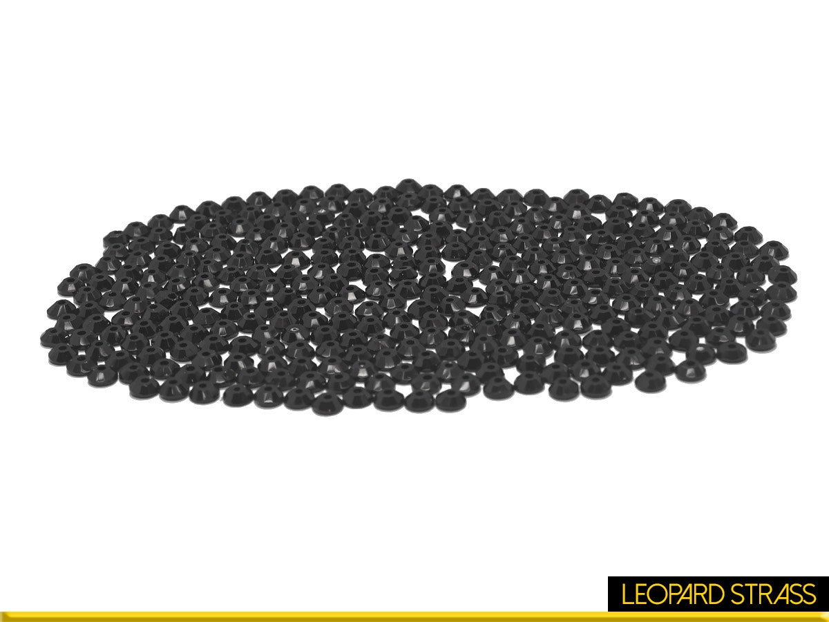 Jet Black : Classico Sew-On Rhinestone