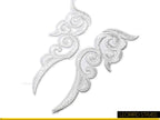 Lace Applique - White