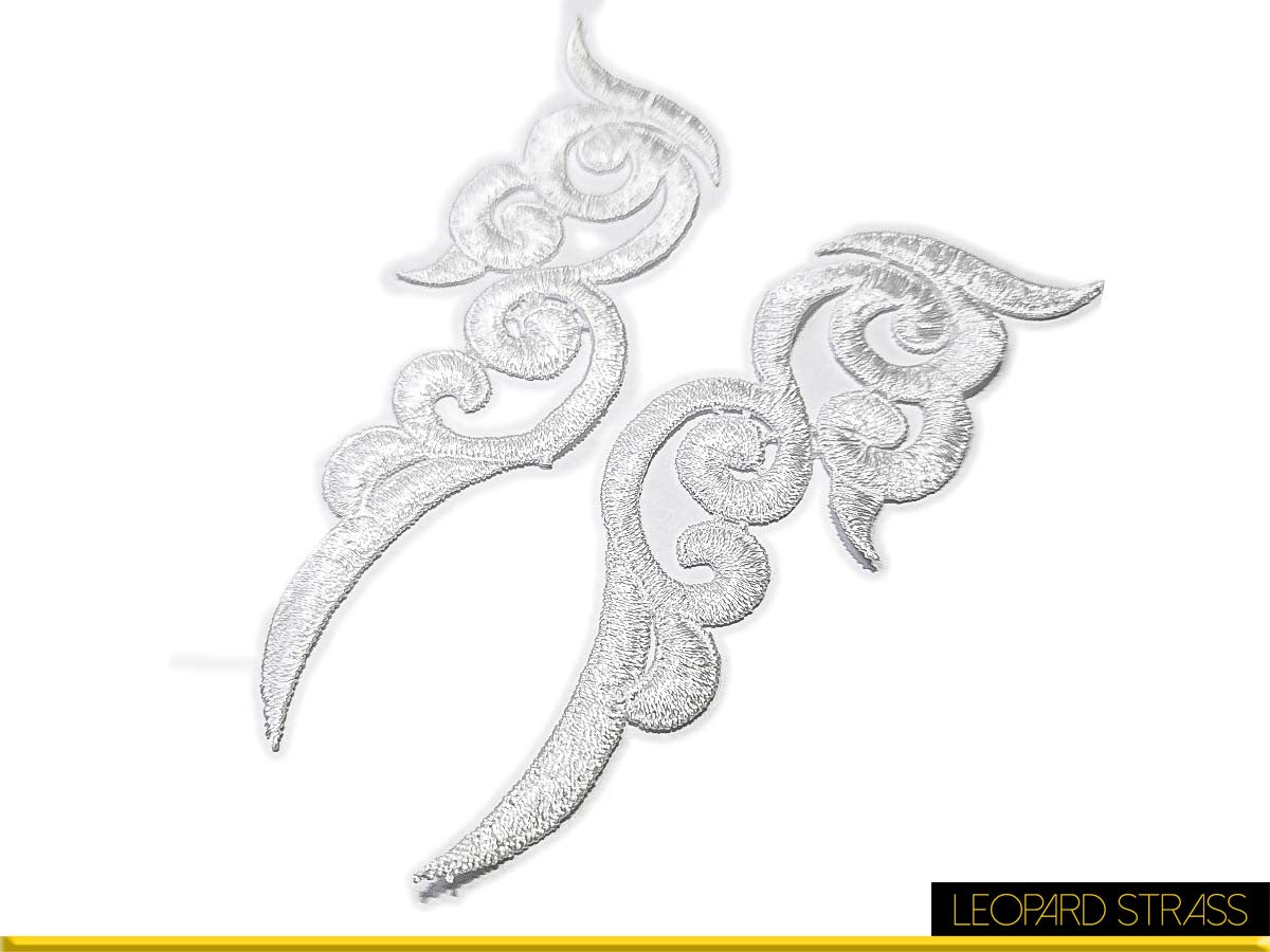 Lace Applique - White