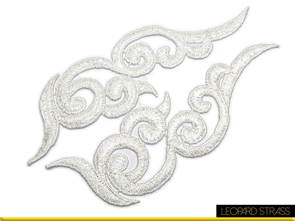 Lace Applique - White