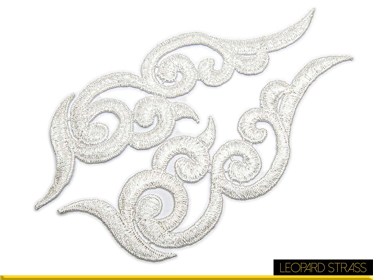 Lace Applique - White