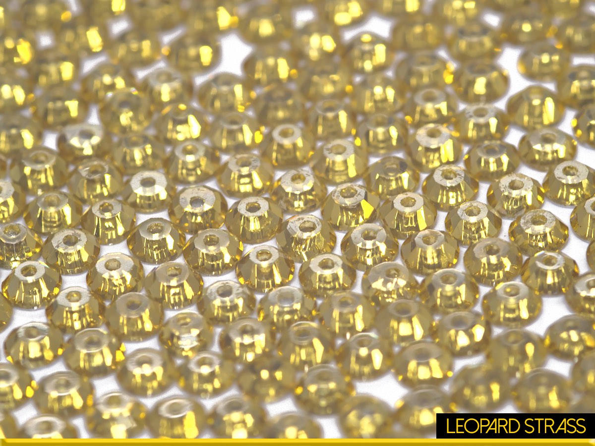 Peach Gold : Classico Sew-On Rhinestone