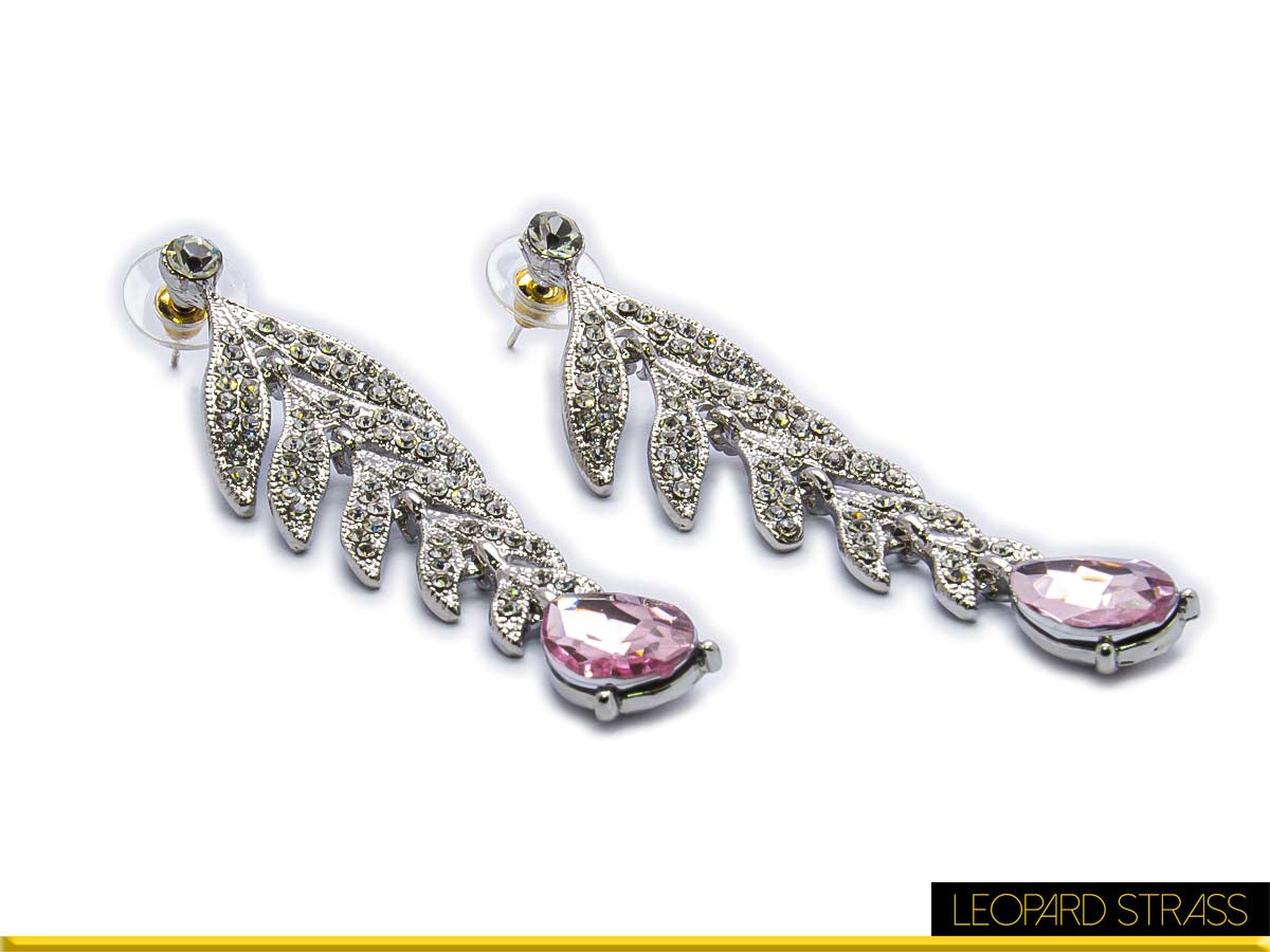 Rhinestone Earrings 1