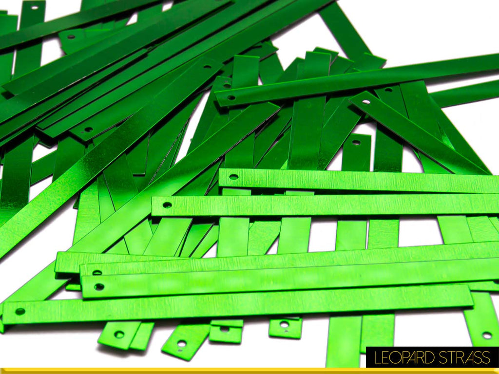 Sequin : Baguette - Green
