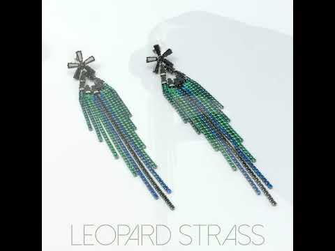 Rhinestone Earrings 3