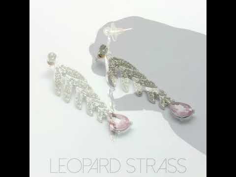 Rhinestone Earrings 1