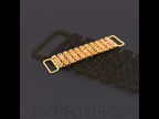 Bikini Connector - BC8 Crystal + Gold