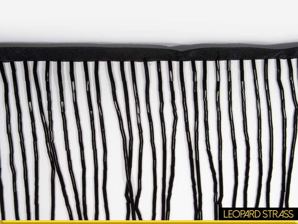 Bead Fringe : Black