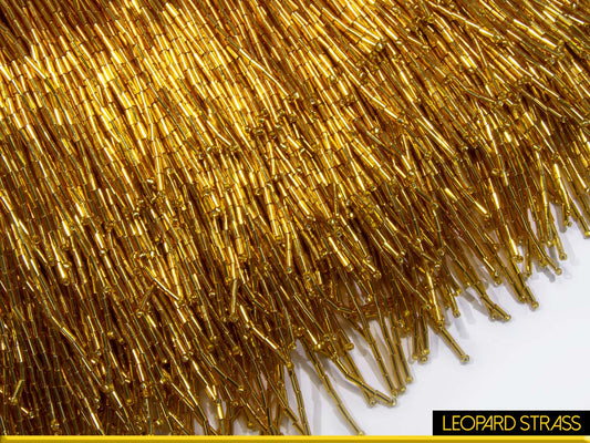 Bead Fringe : Gold