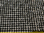 Jet Black Rhinestone Adhesive Sheet