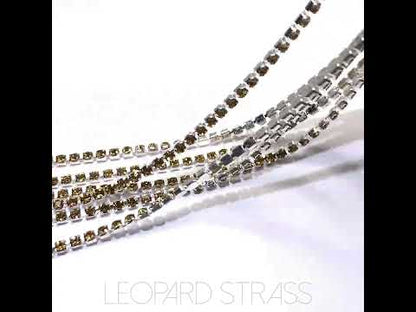Rhinestone Cup Chain - Topaz LT