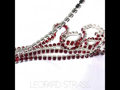 Rhinestone Cup Chain - Siam LT