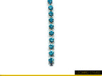 Rhinestone Cup Chain - Aquamarine