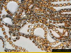 Rhinestone Cup Chain - Peach LT