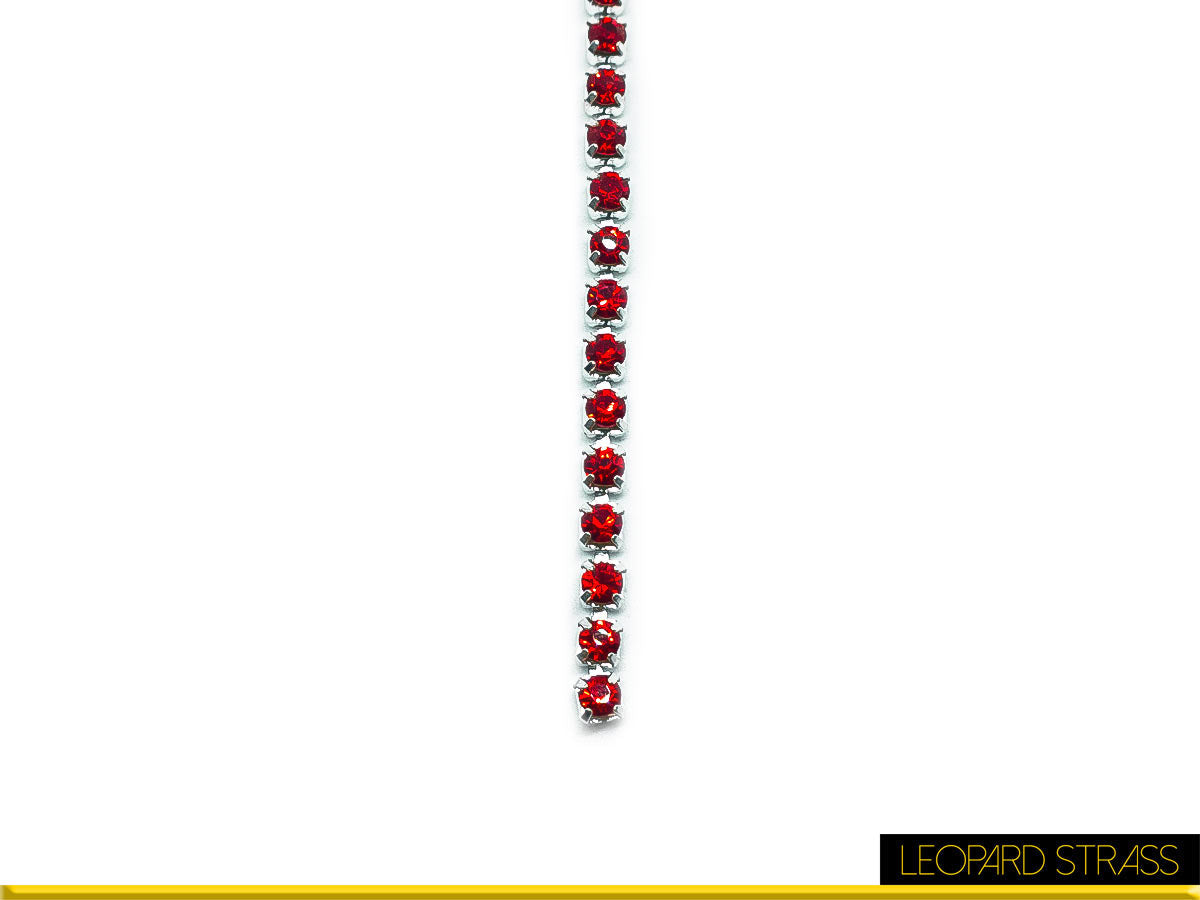 Rhinestone Cup Chain - Siam LT